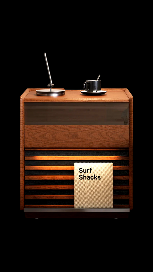 Walnut Stilt Nightstand